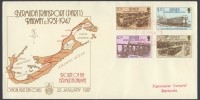 1987 Bermuda Transport Part I Railway c1931-1947 1987 Bermuda Transport Part I Bermuda Railway FDC