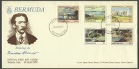 1987 Winslow Homer Bermudian Watercolours 1987 Painting of Winslow Homer FDC