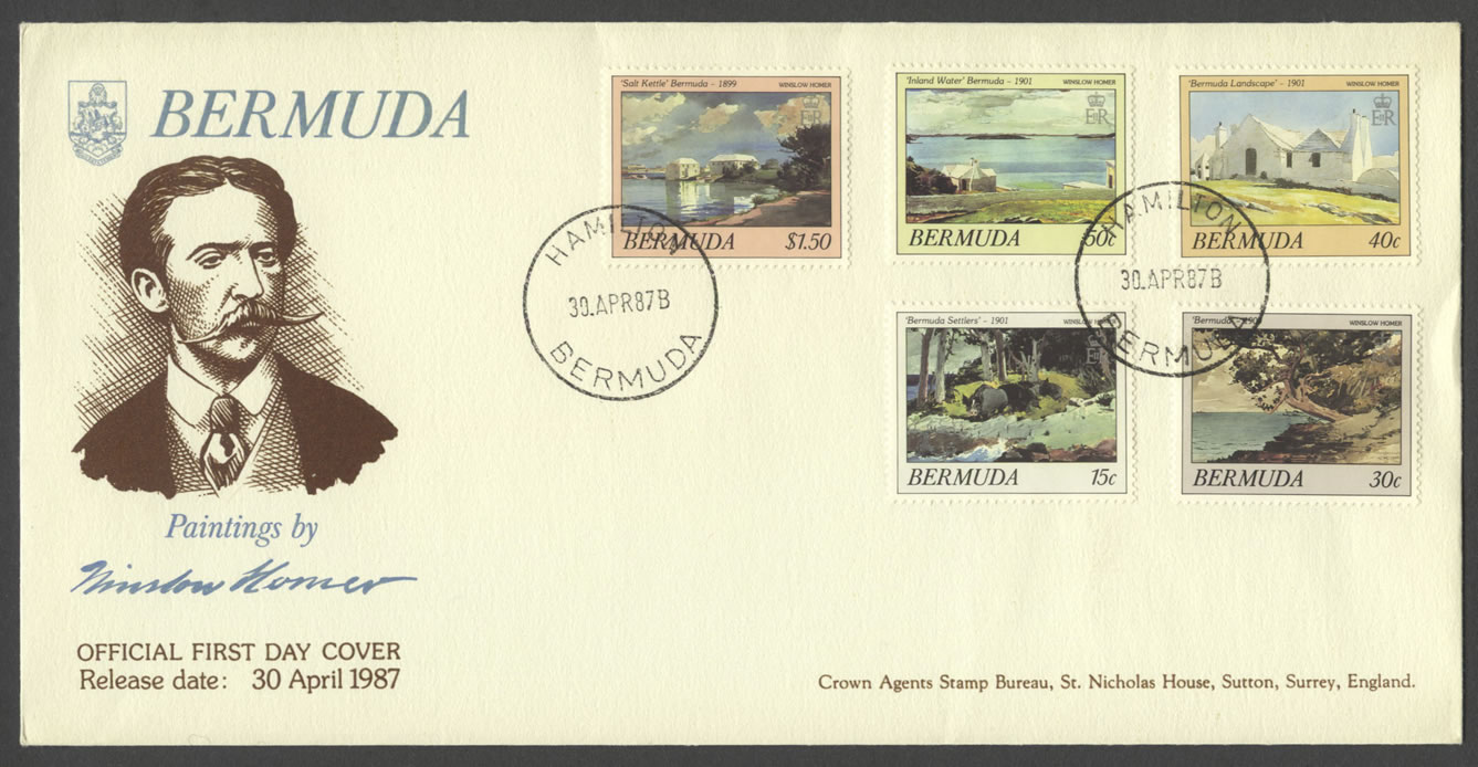 1987 Winslow Homer Bermudian Watercolours