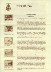 1987 Painting of Winslow Homer FDC