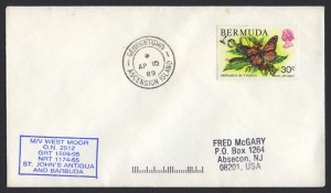 1989 MV West Moor Ascension Island Paquetbot