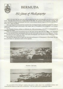 1989 150 Years of Photography insert FDC