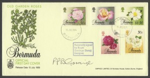 1989 Old Garden Roses FDC