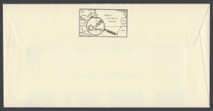 1990 Bermuda Paintings Part II reverse FDC