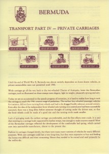 1991 Bermuda Transport IV insert FDC