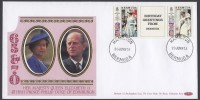 1991 Queen Elizabeth II and Prince Philip Duke of Edinburgh Birthdays 1991 Queen Elizabeth II and Prince Philip DoE Birthdays Benham FDC