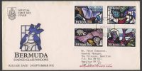 1992 Bermuda Stained Glass Windows 1992 Bermuda Stained Glass Windows FDC