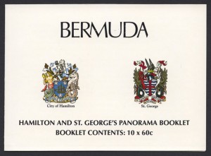 1996 Hamilton and St George's Panoramas Booklet front