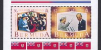1997 Golden Wedding of Queen Elizabeth and Prince Philip 1997 Golden Wedding Anniversary Souvenir Sheet