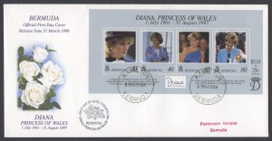 1998 Diana, Princess of Wales Commemoration Official FDC