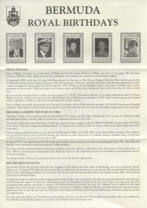 2000 Royal Birthdays Official liner FDC