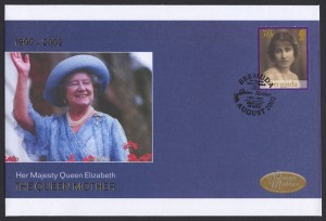 2002 Queen Elizabeth the Queen Mother 30c FDC