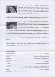 2006 The 80th Birthday of HM Queen Elizabeth II liner reverse FDC