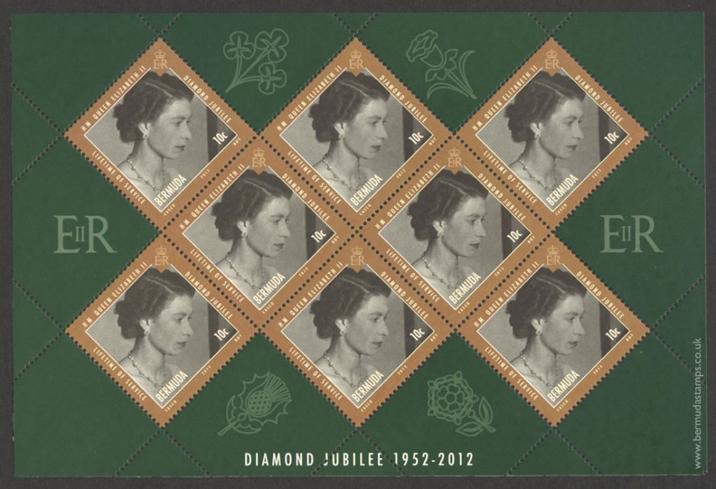 2012 Diamond Jubilee Lifetime of Service 10c