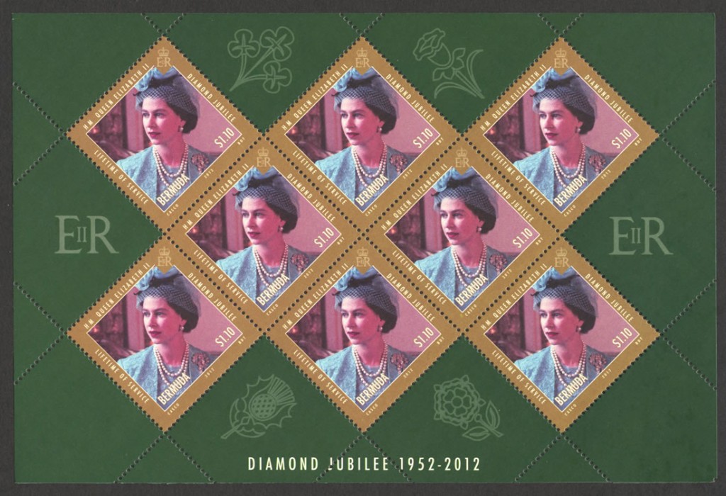 2012 Diamond Jubilee Lifetime of Service $1.10