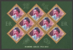 2012 Diamond Jubilee Lifetime of Service $1.10