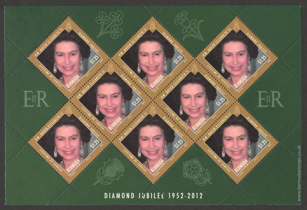 2012 Diamond Jubilee Lifetime of Service $1.25