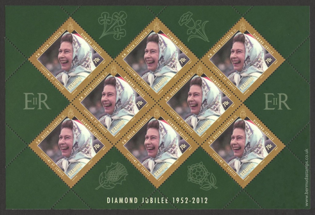 2012 Diamond Jubilee Lifetime of Service 70c