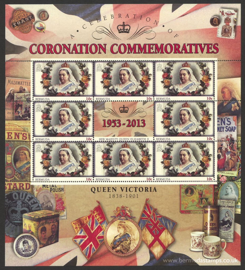 2013 60th Anniversary of the Coronation 10c Souvenir Sheet