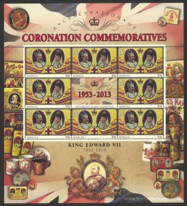 2013 60th Anniversary of the Coronation 35c Souvenir Sheet