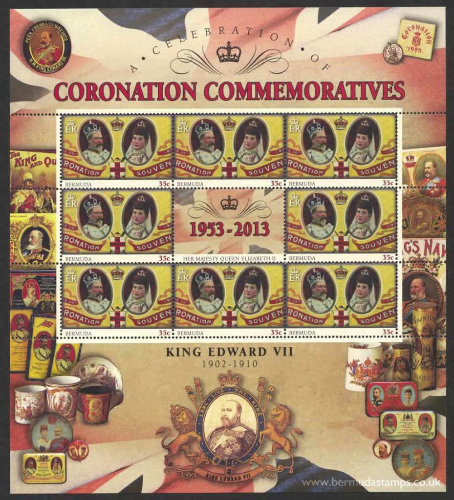 2013 60th Anniversary of the Coronation 35c Souvenir Sheet