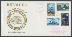 1976 Bermuda Biological Station FDC