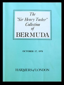 1978 The "Sir Henry Tucker" Collection of Bermuda, Part One