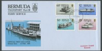 1989 Bermuda Transport Part III – Ferry Service 1989 Transport Ferry Service Pt III FDC