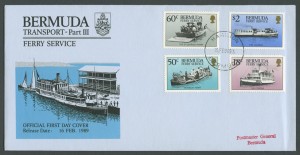 1989 Transport Ferry Service Pt III FDC