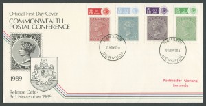 1989 Commonwealth Postal Conference FDC