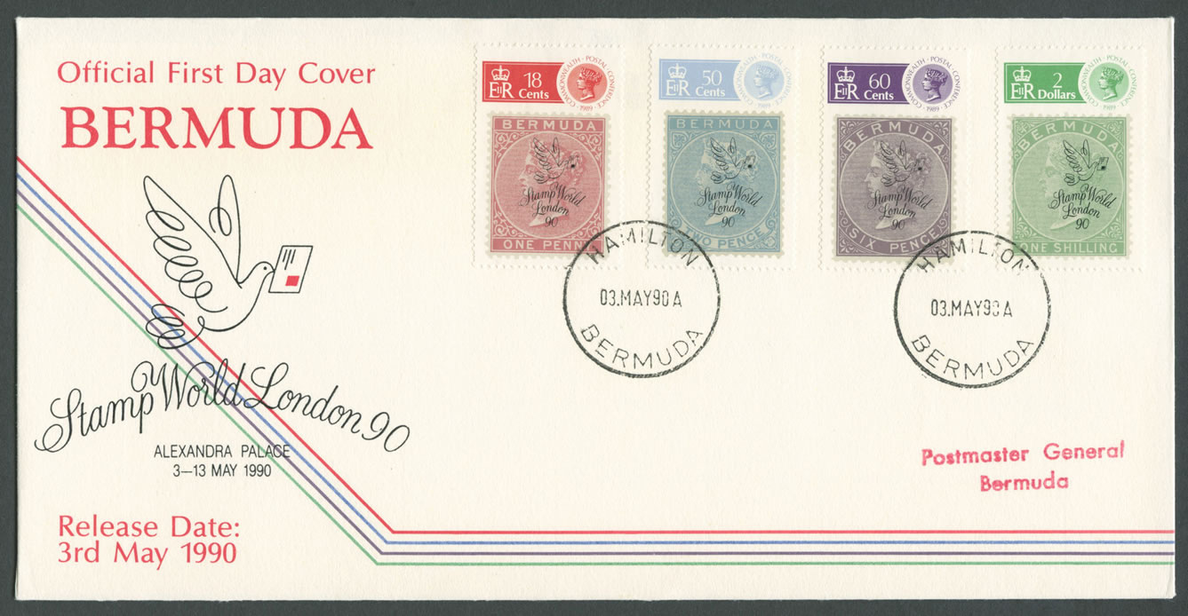 1990 Stamp World London 1990 FDC