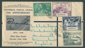 1949 Universal Postal Union FDC