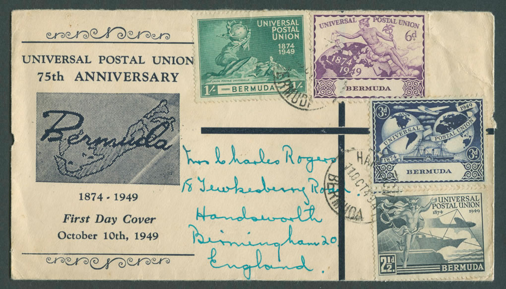 1949 Universal Postal Union 75th Anniversary Omnibus