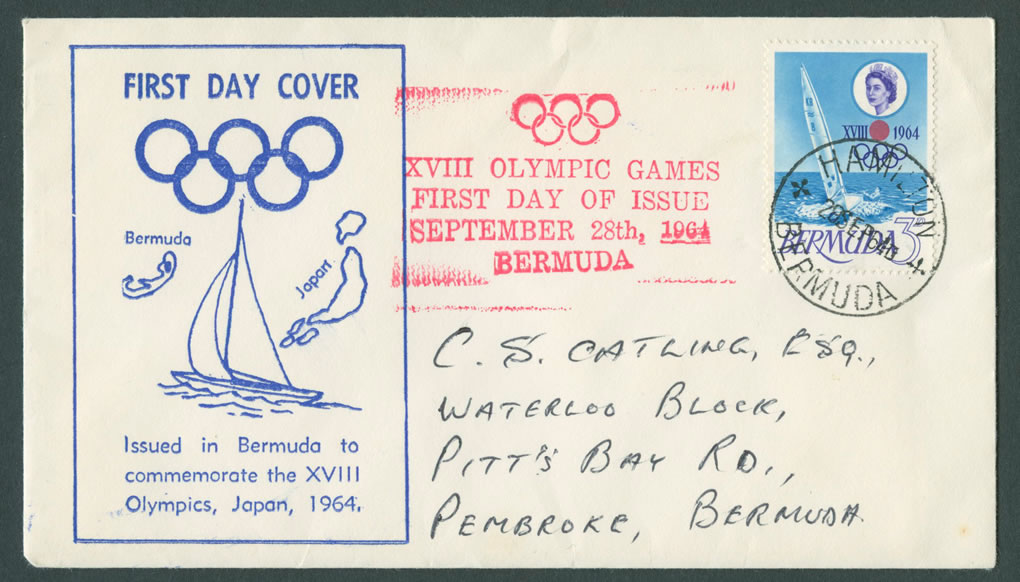 1964 XVIII Olympic Games Tokyo Japan