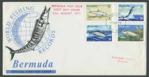 1972 World Fishing Records Hamilton FDC