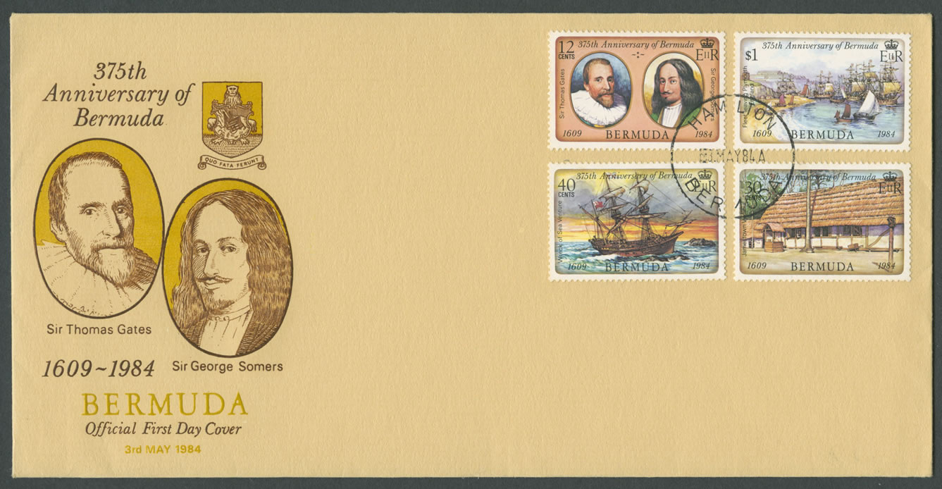 1984 375th Anniversary of Bermuda 1609-1984