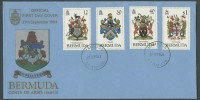 1984 Bermuda Coats of Arms Part 2 1984 Bermuda Coats of Arms FDC