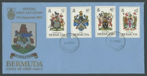 1984 Bermuda Coats of Arms FDC
