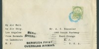 1925 Second Special Flight of the Airship USS Los Angeles 1925 First Overseas Airmail CC