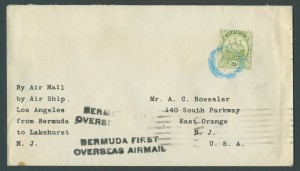 1925 First Overseas Airmail CC