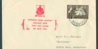 1963 Freedom from Hunger omnibus issue 1963 Freedom from Hunger Omnibus issue FDC