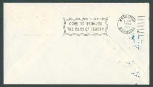 1969 First Flight Boston to Bermuda Northeast Airlines reverse FF