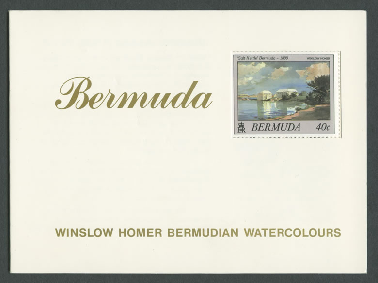 1987 Winslow Homer Bermudian Watercolours Booklet