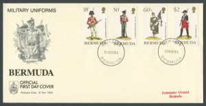 1988 Military Uniforms FDC