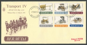 1991 Bermuda Transport IV FDC
