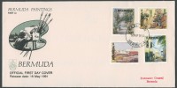 1991 Bermuda Paintings Part III 1991 Bermuda Paintings Part III FDC