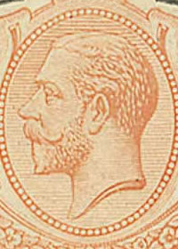 1918 King George V Key Type Portrait