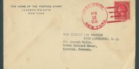 1925 Second Special Flight of the Airship USS Los Angeles 1925 Via Airship Los Angeles Cover