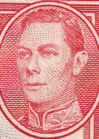1938 King George VI Pictorials Portrait