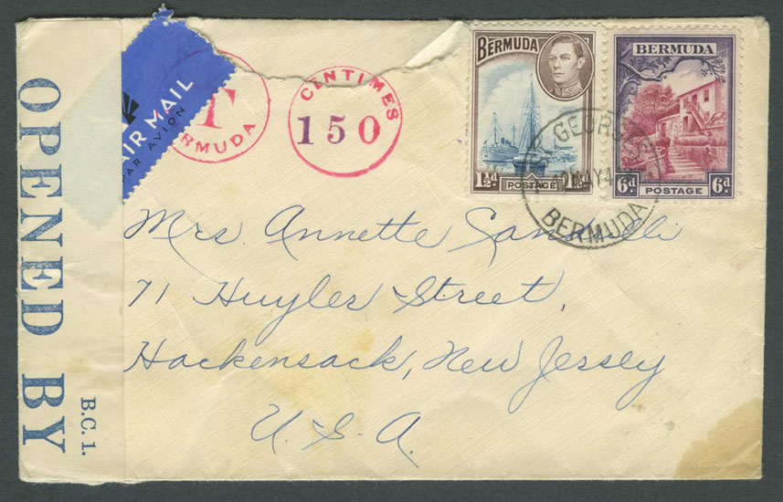 1941 Censor Cover